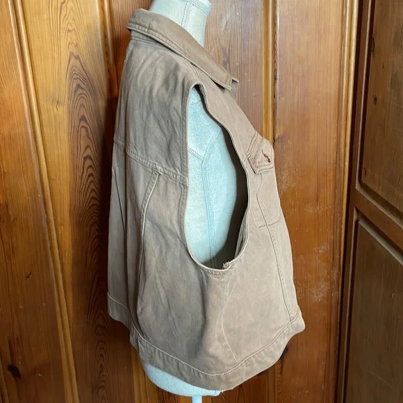 NWT Wild Fable Denim Vest - Picture 4 of 10